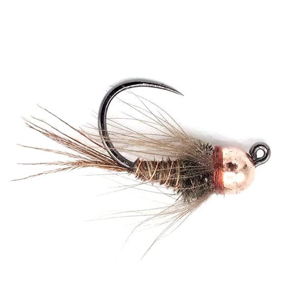 Superflies Tungsten Nymphe Pheasant Tail CDC Jig