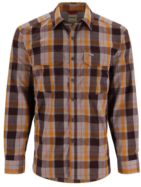 Simms ColdWeather Shirt Dolomite Logan Plaid