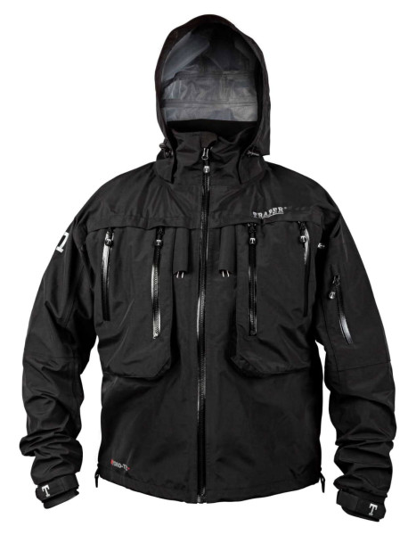 Traper Utah Wading Jacket Watjacke black