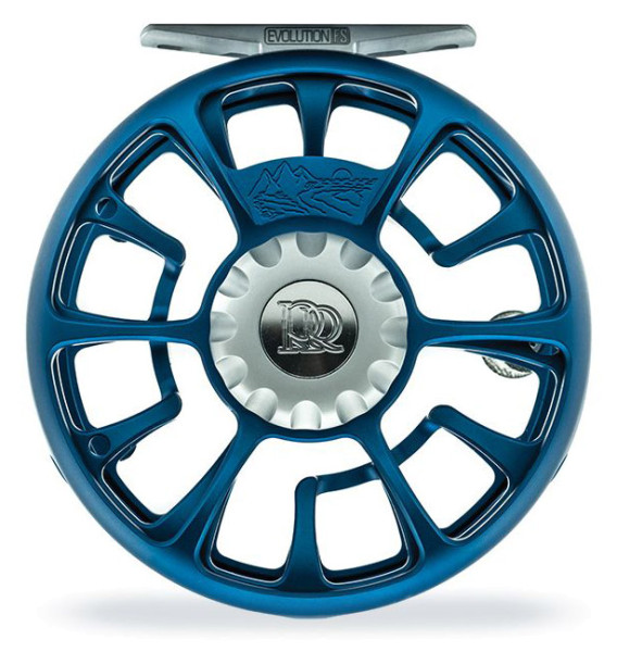 Ross Reels Evolution FS Fliegenrolle matte blue