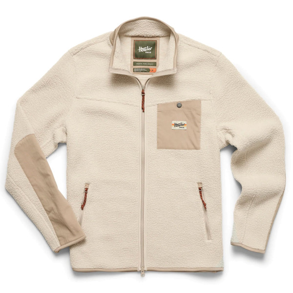 Howler Brothers Chisos midweight Fleece Jacket - oatmeal