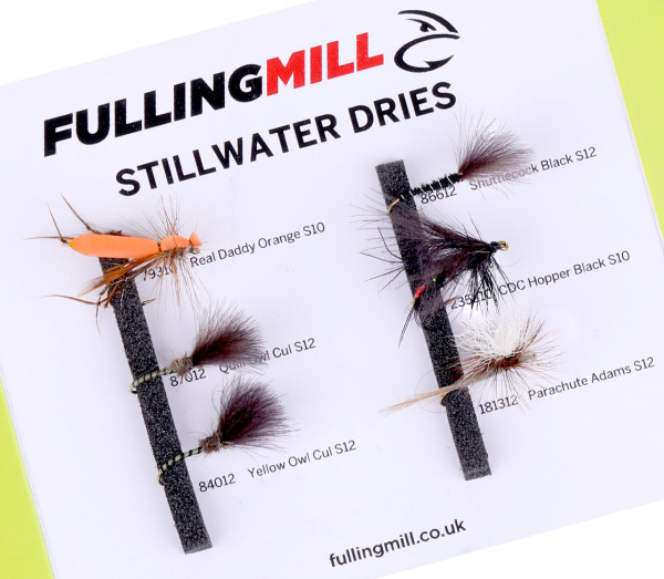 Fulling Mill Fliegenset Stillwater Dries Trockenfliegen Selection