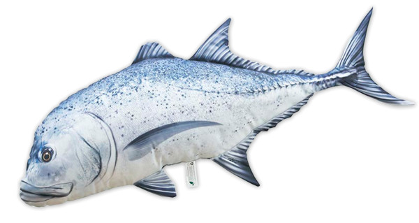 Fischkissen Kuscheltier Giant Trevally 100cm