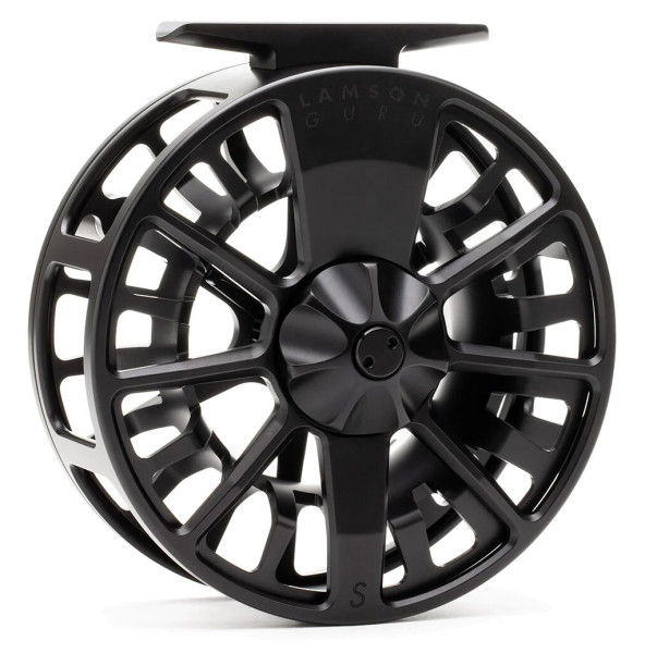 Lamson Guru S-Series HD Fliegenrolle - blackout