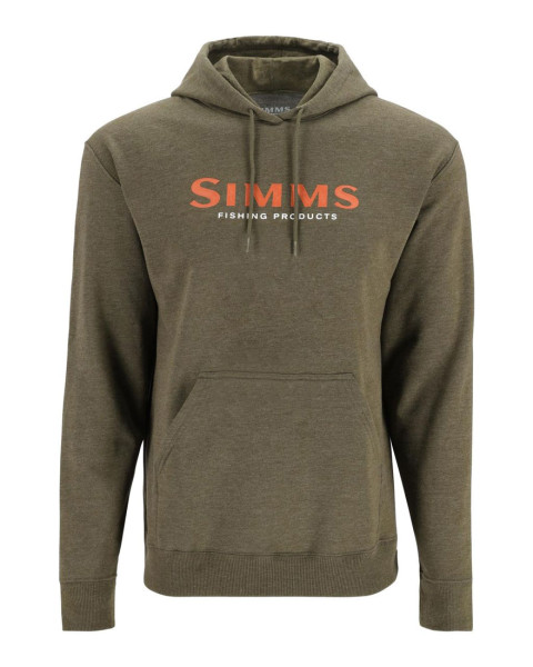 Simms Logo Hoody Kapuzenpullover military heather