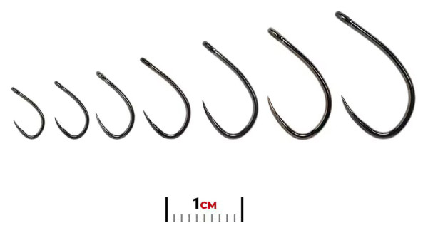 Fulling Mill Haken FM-5120 Grub Boss Black Nickel 50pc Big Pack ...