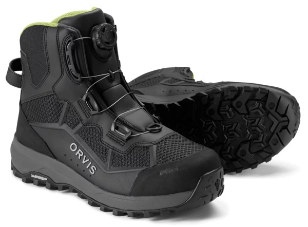 Orvis Pro BOA Wading Boot Rubber Watschuh mit Gummisohle