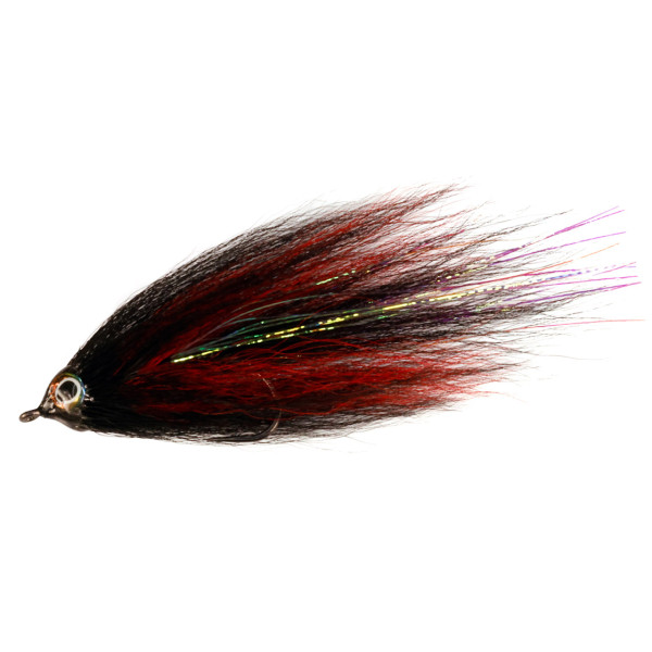 Catchy Flies Streamer - Pikebuck black & red