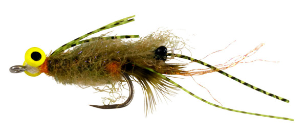 Catchy Flies Tiziano's Palometa fly olive & green legs