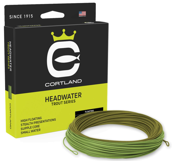 Cortland Headwater - Small Water - Floating Fliegenschnur Olive / Moss