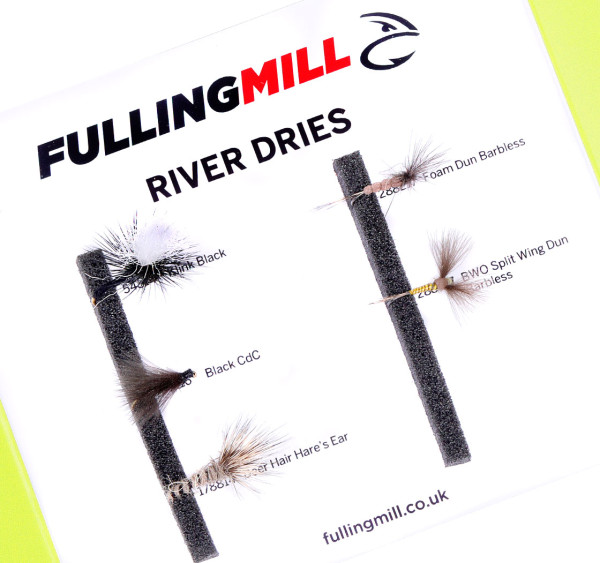 Fulling Mill Fliegenset River Dries Selection