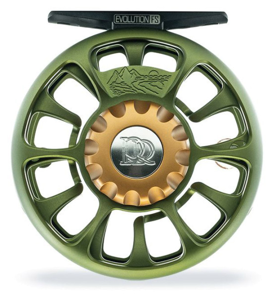 Ross Reels Evolution FS Fliegenrolle matte olive