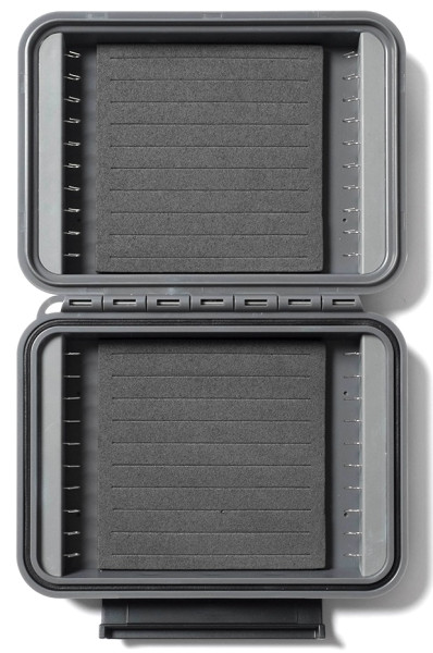 Plan D Pocket MAX Fly Box - Steel Gray - Articulated Plus