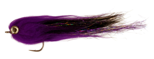 Catchy Flies Predator & Tarpon Lightweight black & purple by Tiziano Rizzo