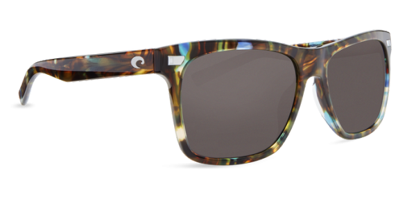 Costa Polarisationsbrille Aransas Shiny Ocean Tortoise (Gray 580G)