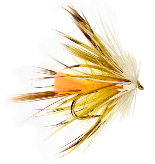 Fulling Mill Jackie Yellow Mayfly Muddler #10 Maifliege