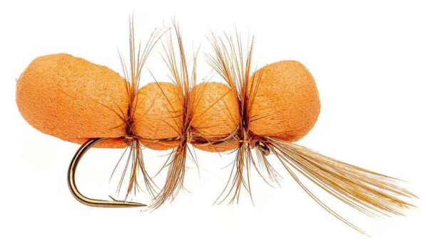 Superflies Pupu Tupuna Orange Big Fish Trockenfliege #6