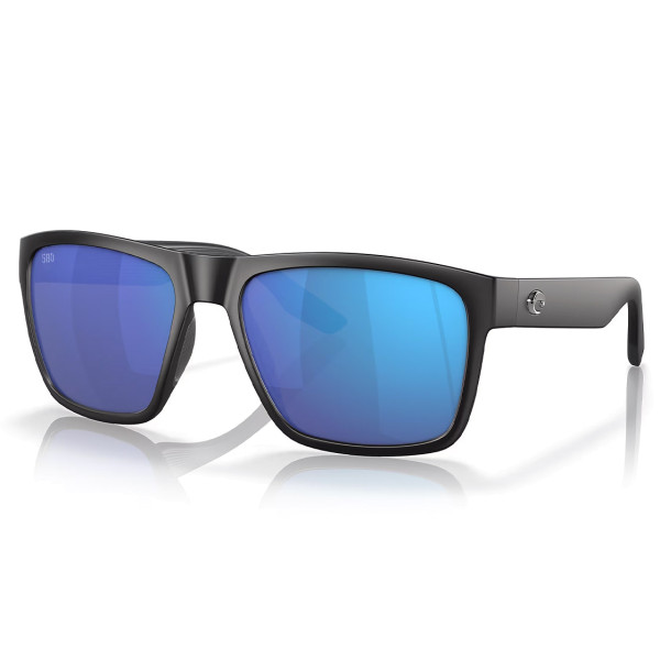 Costa Polarisationsbrille Paunch #XL Matte Black (Blue Mirror 580G)