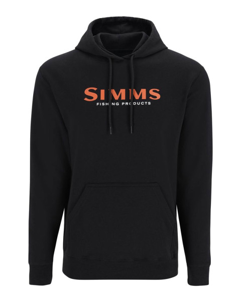 Simms Logo Hoody Kapuzenpullover black