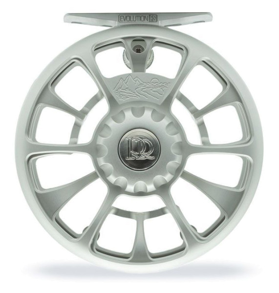 Ross Reels Evolution FS Fliegenrolle matte platinum