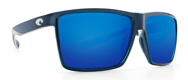 Costa Polarisationsbrille Rincon XL Shiny Black (Blue Mirror 580G)