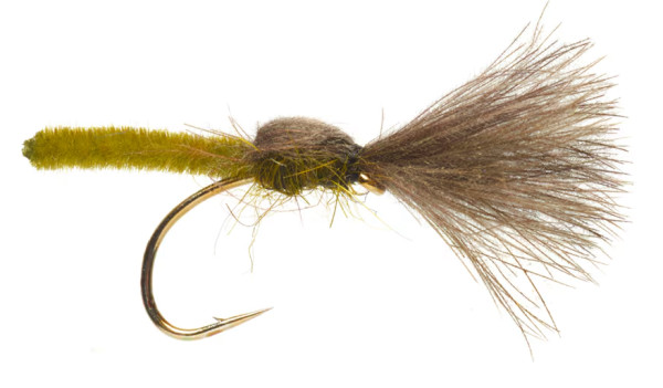 Fulling Mill Technical Dryfly Jackie's Olive Palomino Shuttlecock Trockenfliege