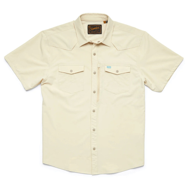 Howler Brothers Emerger Tech Sunshade Shirt Shortsleeve - parchment Sonnenschutz