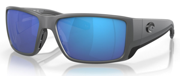 Costa Polarisationsbrille Blackfin Pro - Matte Gray (Blue Mirror 580G)