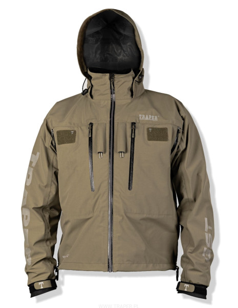 Traper GST Wading Jacket Watjacke stone