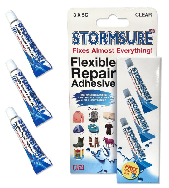 Stormsure 3 x 5gr Kleber für Wathosen