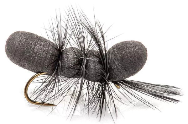 Superflies Pupu Tupuna Black Big Fish Trockenfliege #6