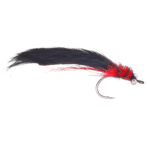 Superflies Salzwasserfliege Tarpon Toad Red & Black Bunny