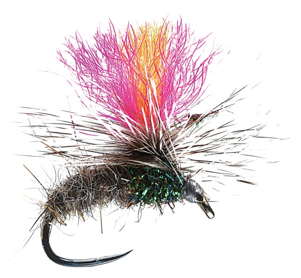 Soldarini Fly Tackle Trockenfliege - Grey Bicolour Indicator