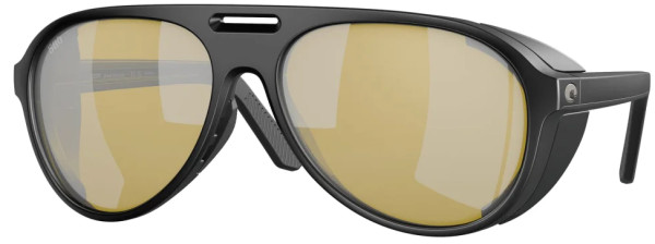 Costa Polarisationsbrille Grand Catalina Matte Black (Sunrise Silver Mirror 580G)