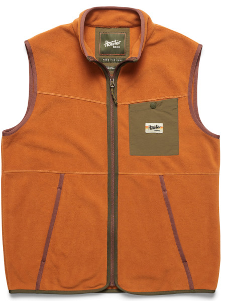 Howler Brothers Free Range lightweight Fleece Vest - fog