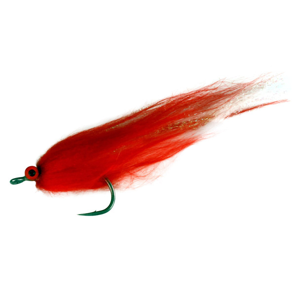 Catchy Flies Predator & Tarpon Heavy red & white by Tiziano Rizzo