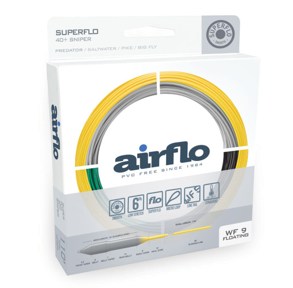 Airflo Superflo 40+ Sniper Pike Floating / Intermediate Fliegenschnur