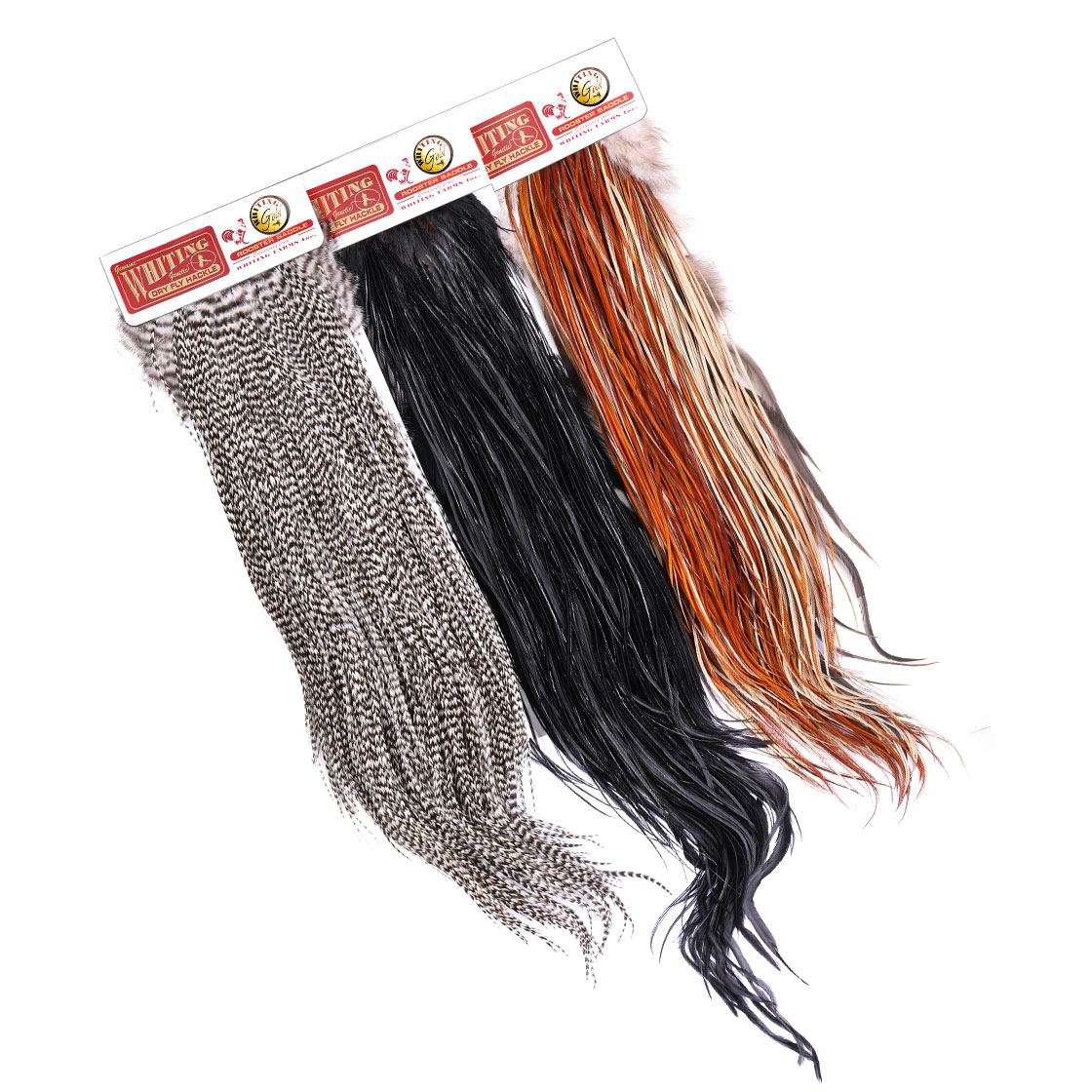 Whiting Farms | Introductory Hackle Pack - Four 1/2 Saddles