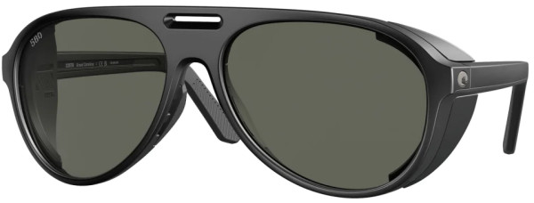 Costa Polarisationsbrille Grand Catalina Matte Black (Gray 580G)