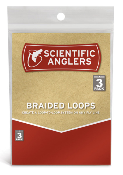 Scientific Anglers 3-Pack Braided Loops 100lb