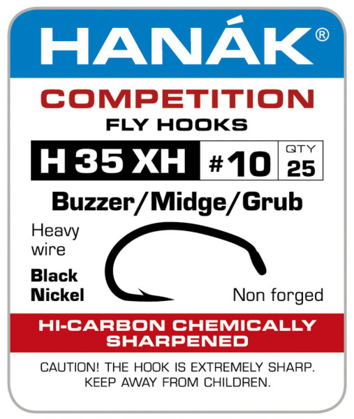 Hanak H 35 XH Buzzer/Midge/Grub Haken