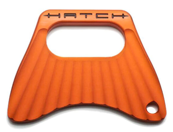 Hatch Fish Tail Bottle Opener Flaschenöffner Schlüsselanhänger orange