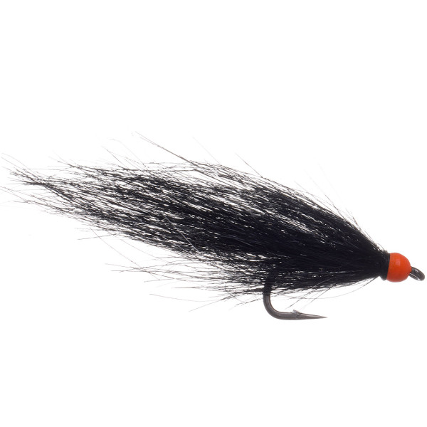 Superflies Supertinsel Black Hot Head Ahrex Streamer