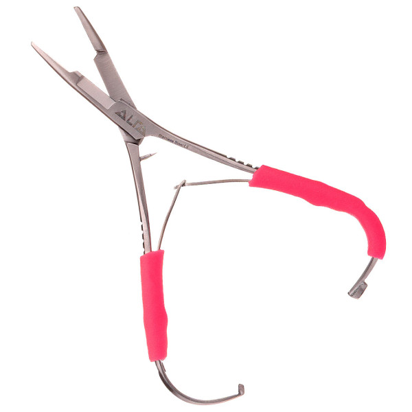 Alfa Mitten Scissor Forceps Zangenschere pink