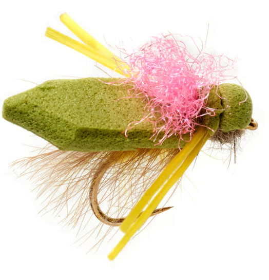 Fulling Mill Tactical Terrestrials Procters Flip Flop Tussock Cicada Pink Wing Trockenfliege