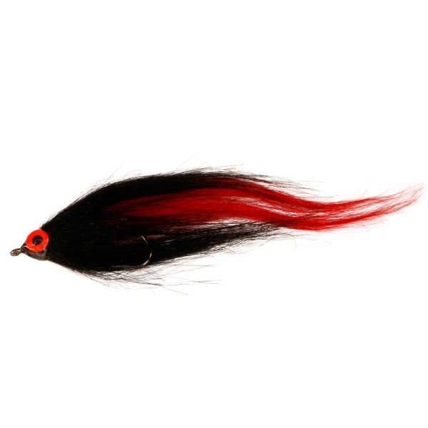 Catchy Flies Streamer - Piker black & red