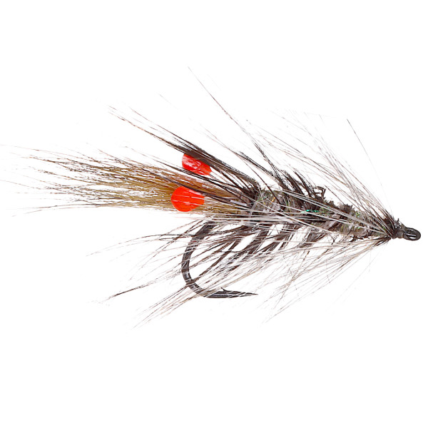 adh-fishing Meerforellenfliege - LT Alive Shrimp Tan & Orange