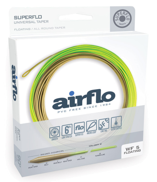 Airflo Superflo Universal Trout Taper Floating Fliegenschnur