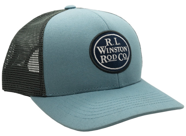 Winston Double Haul Trucker Hat Steel Blue Cap