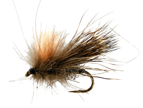 Catchy Flies Trockenfliege - CF10 CDC Deer Hair Caddis brown